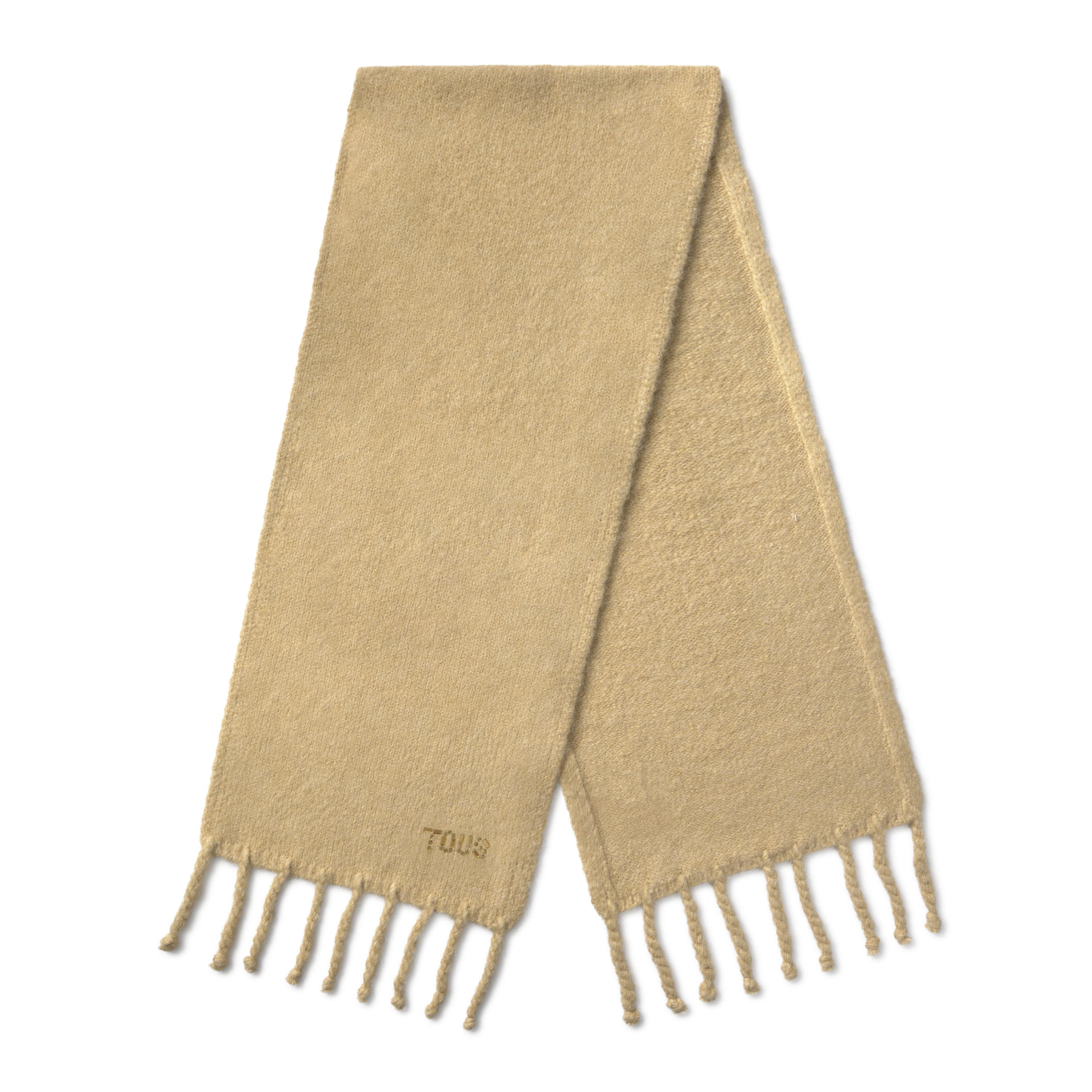 Sand-colored Muffler TOUS Crystal