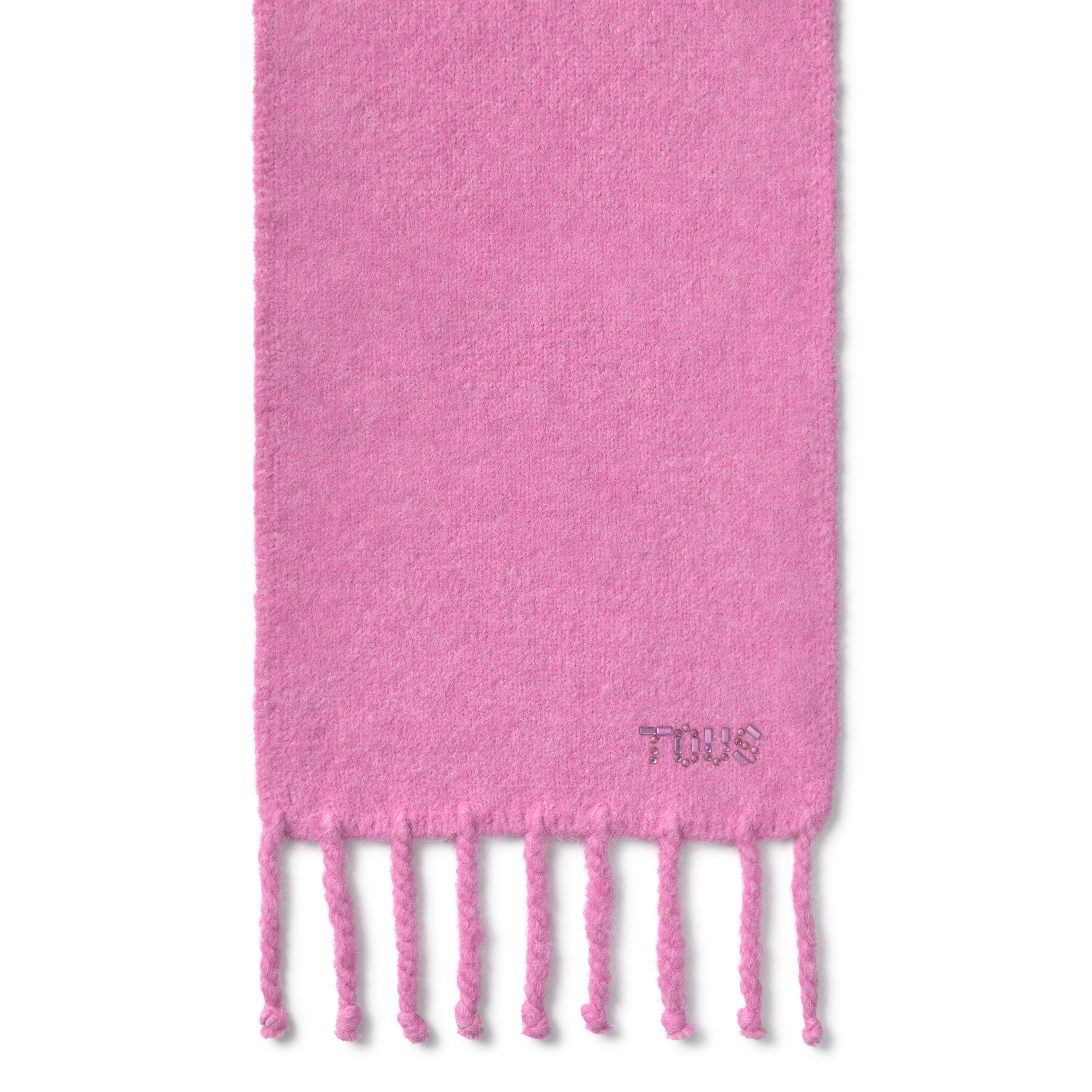 Dark pink Muffler TOUS Crystal