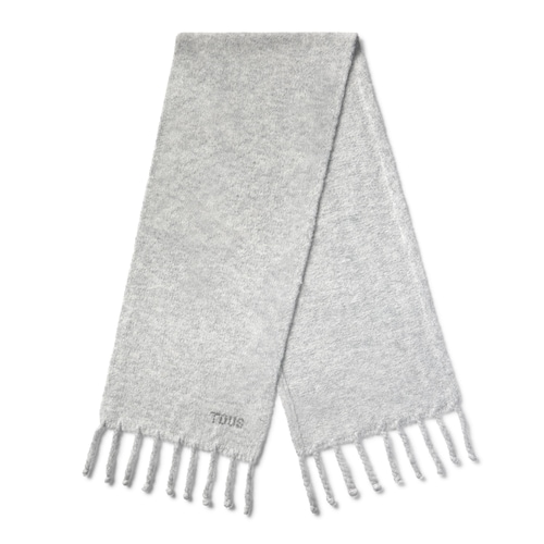 Bufanda gris claro TOUS Crystal