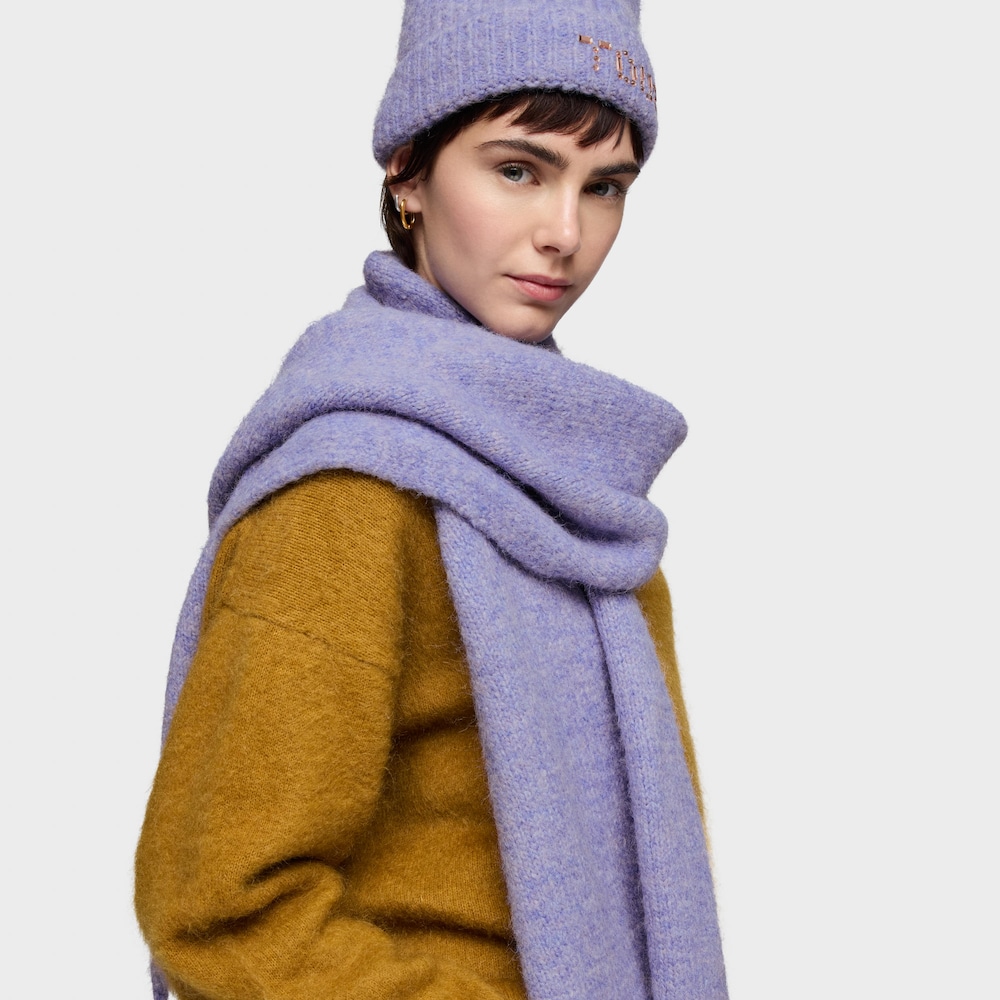 Bufanda malva TOUS Crystal