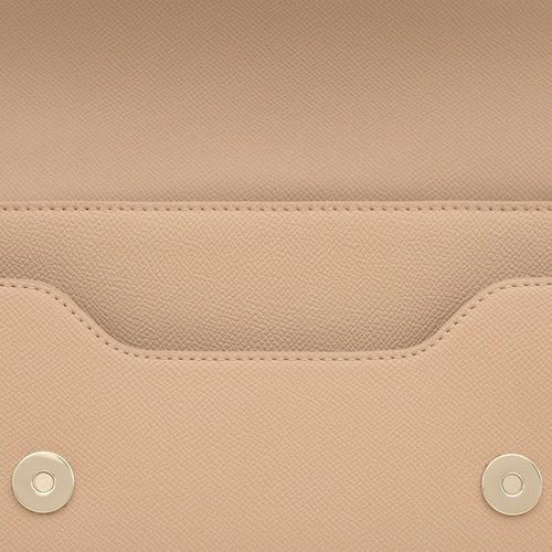 Bandolera mediana arena Audree Pockets