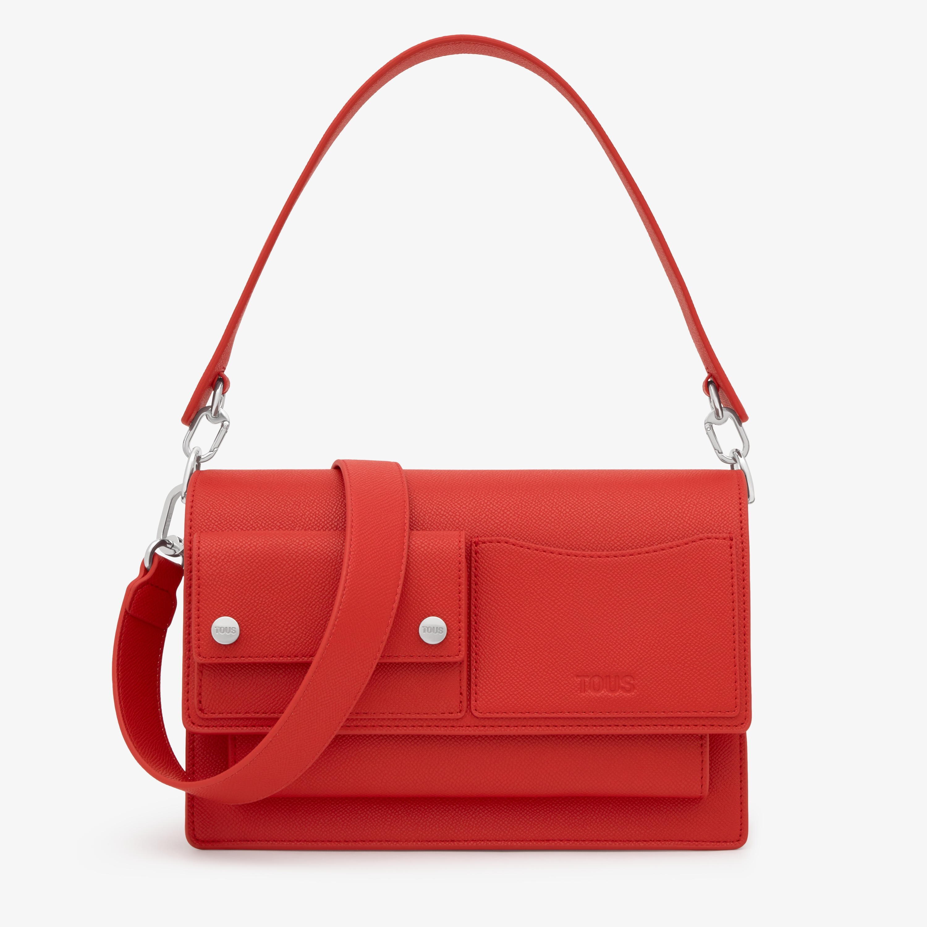Medium red Crossbody bag TOUS Audree Pockets