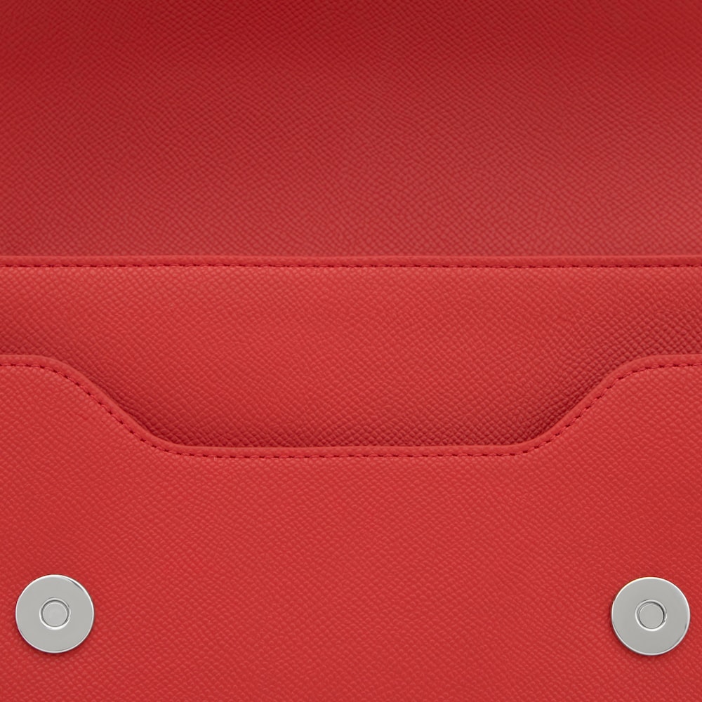 Sac &agrave; bandouli&egrave;re rouge moyen TOUS Audree Pockets