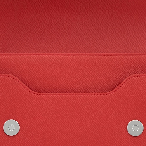 Bandolera mitjana vermella TOUS Audree Pockets