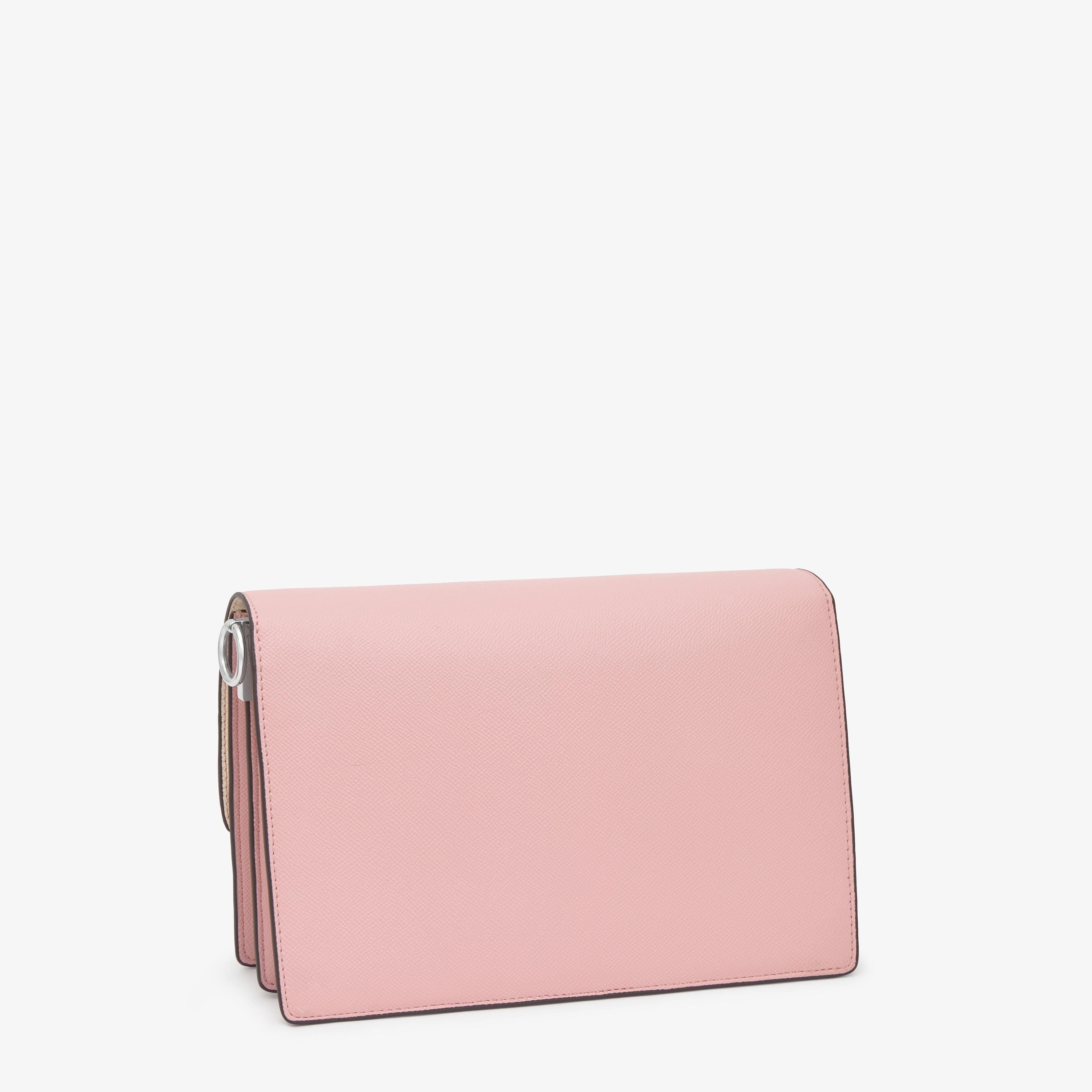 Medium powder pink Crossbody bag TOUS Audree Saffiano | TOUS