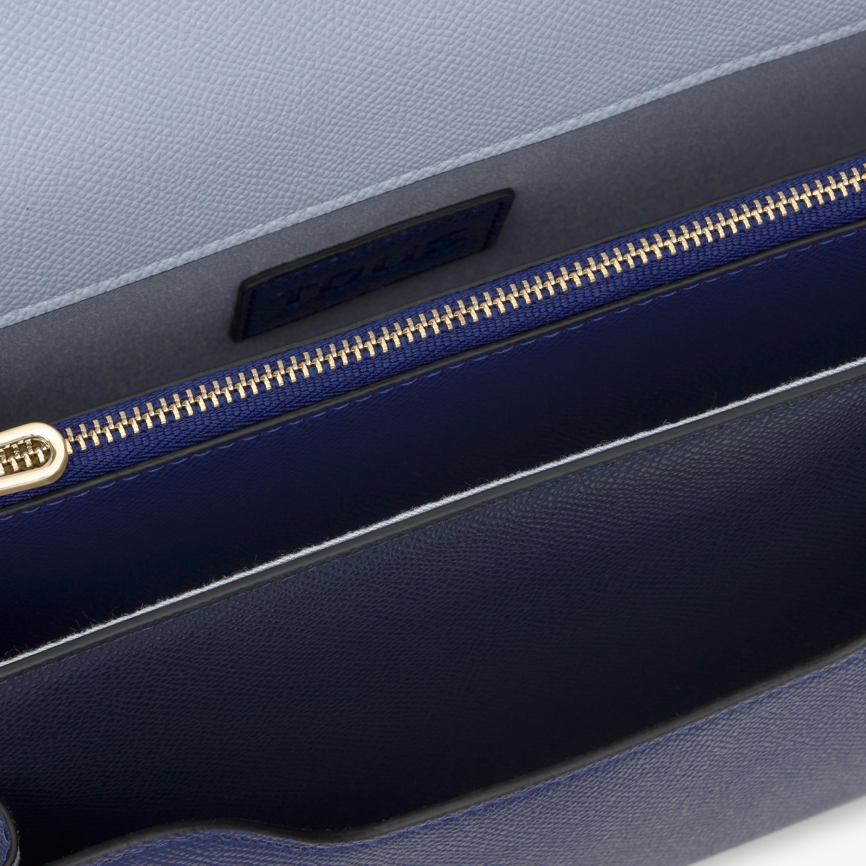 Medium navy blue Crossbody bag TOUS Audree Saffiano