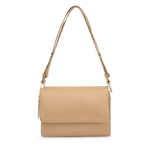 Středně velk&aacute; Crossbody kabelka v&nbsp;p&iacute;skov&eacute; barvě TOUS Audree Soft