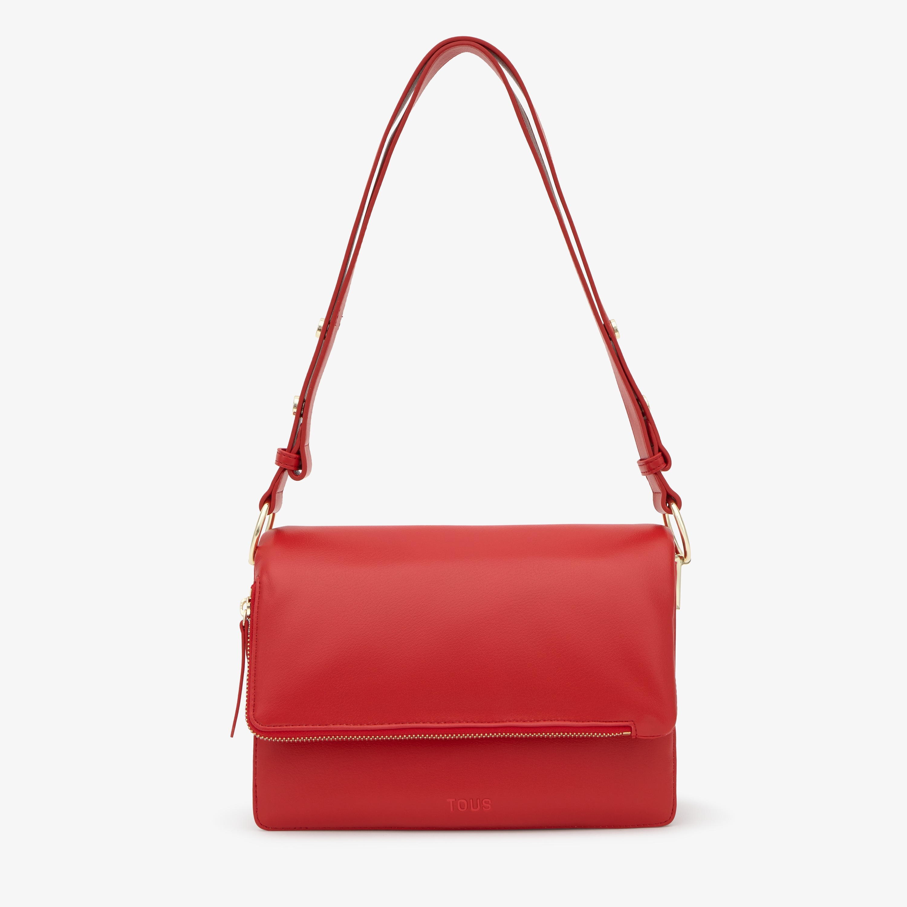 Medium red Crossbody bag TOUS Audree Soft