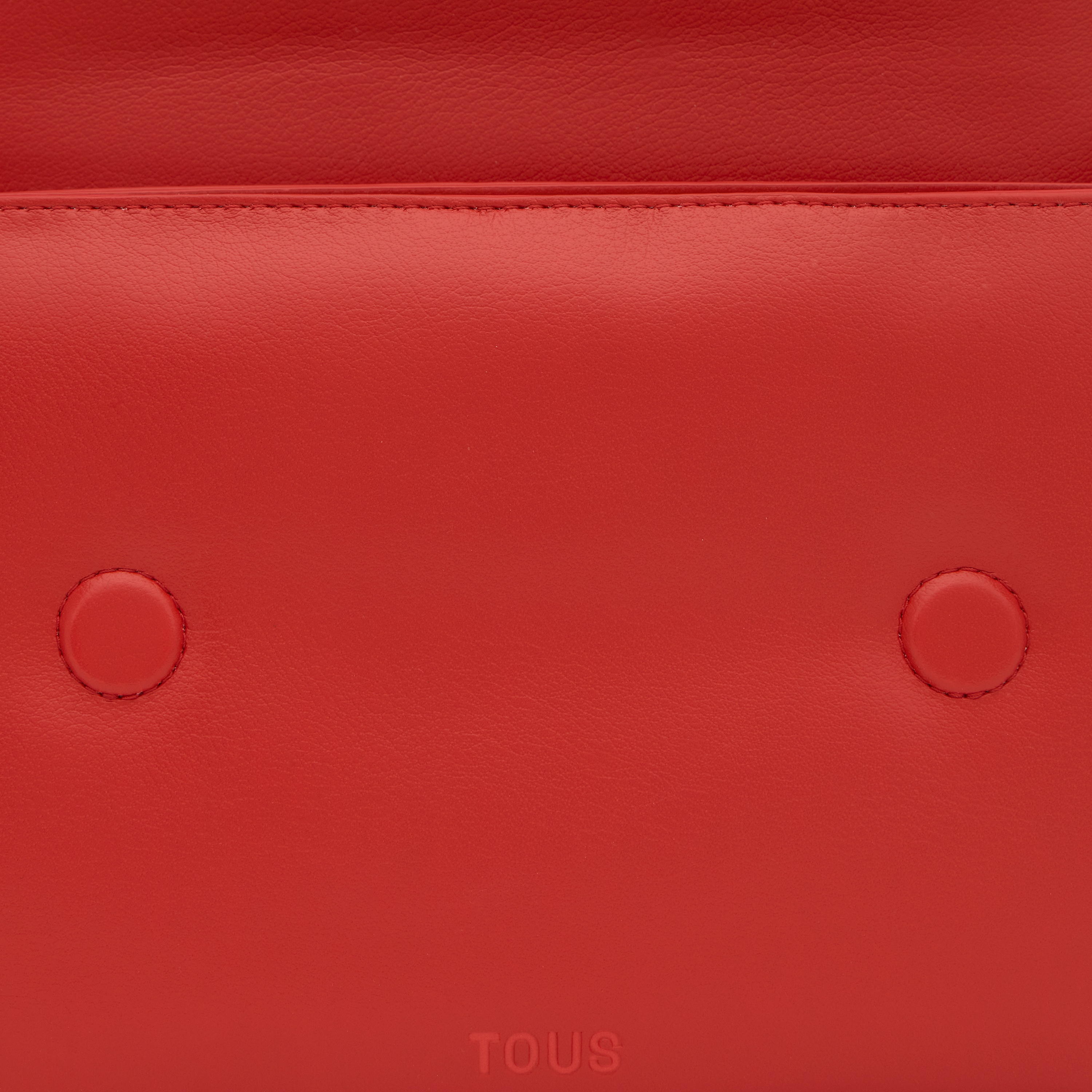 Medium red Crossbody bag TOUS Audree Soft