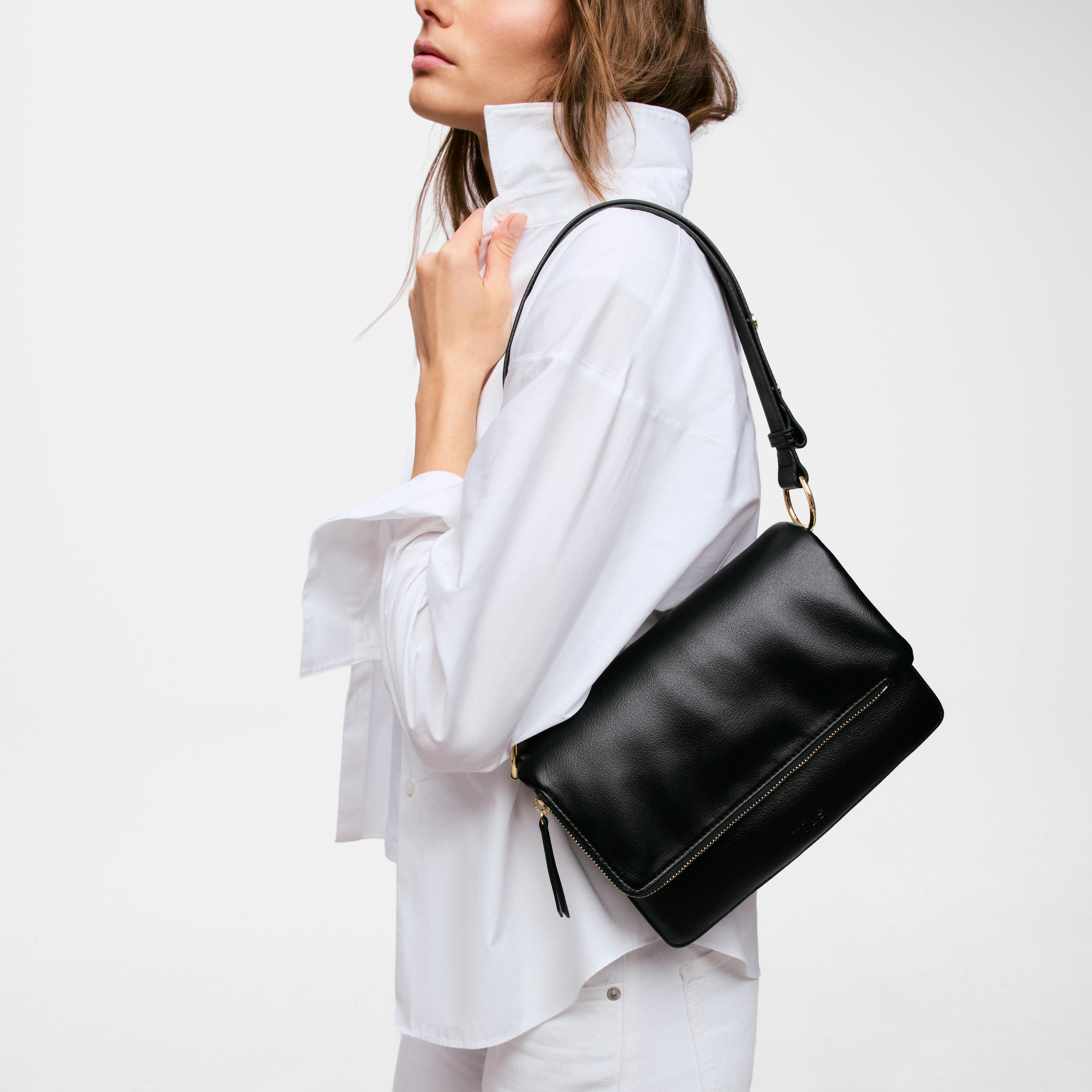 Medium black Crossbody bag TOUS Audree Soft