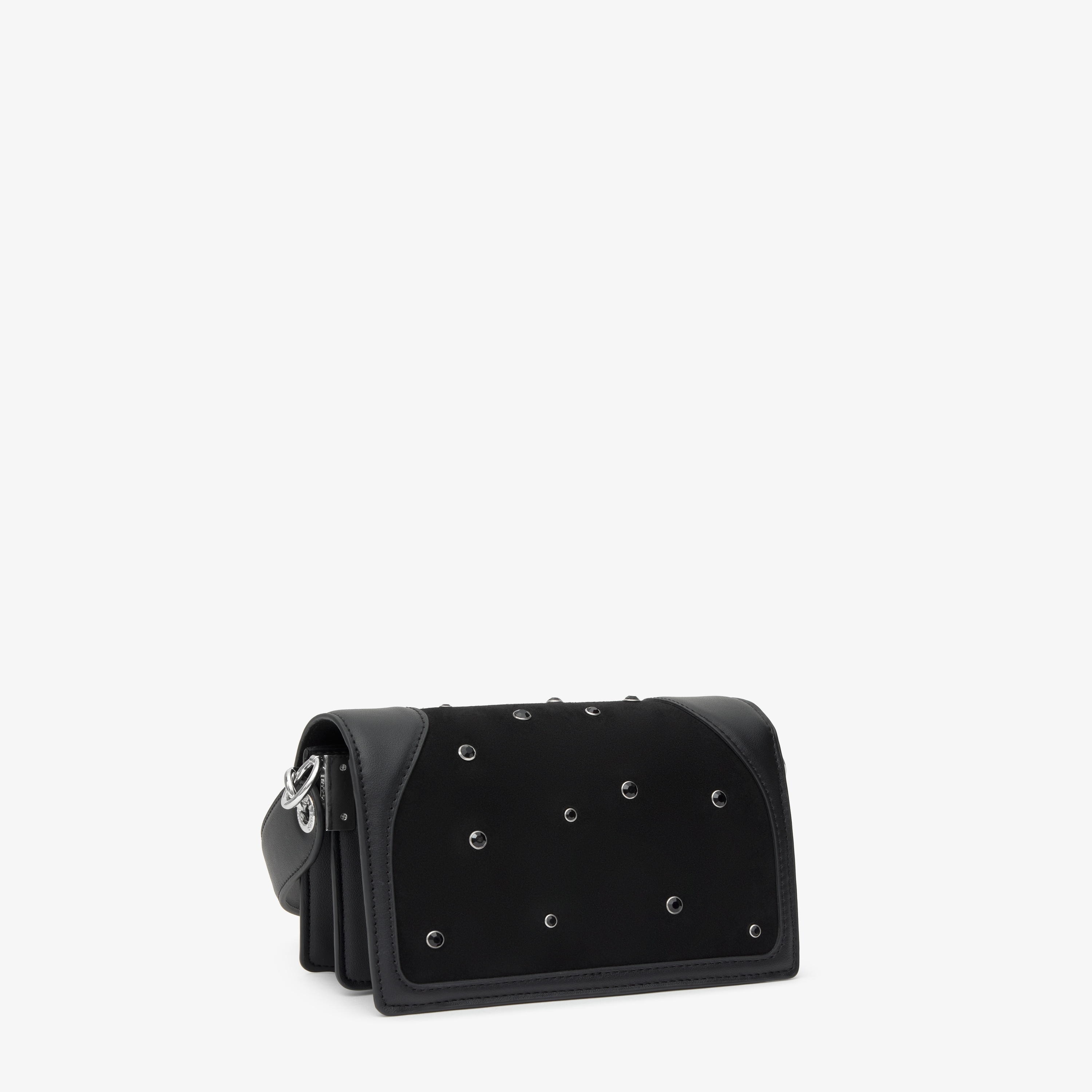Small black Crossbody bag TOUS Audree Strass