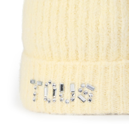 Gorro amarillo claro TOUS Crystal