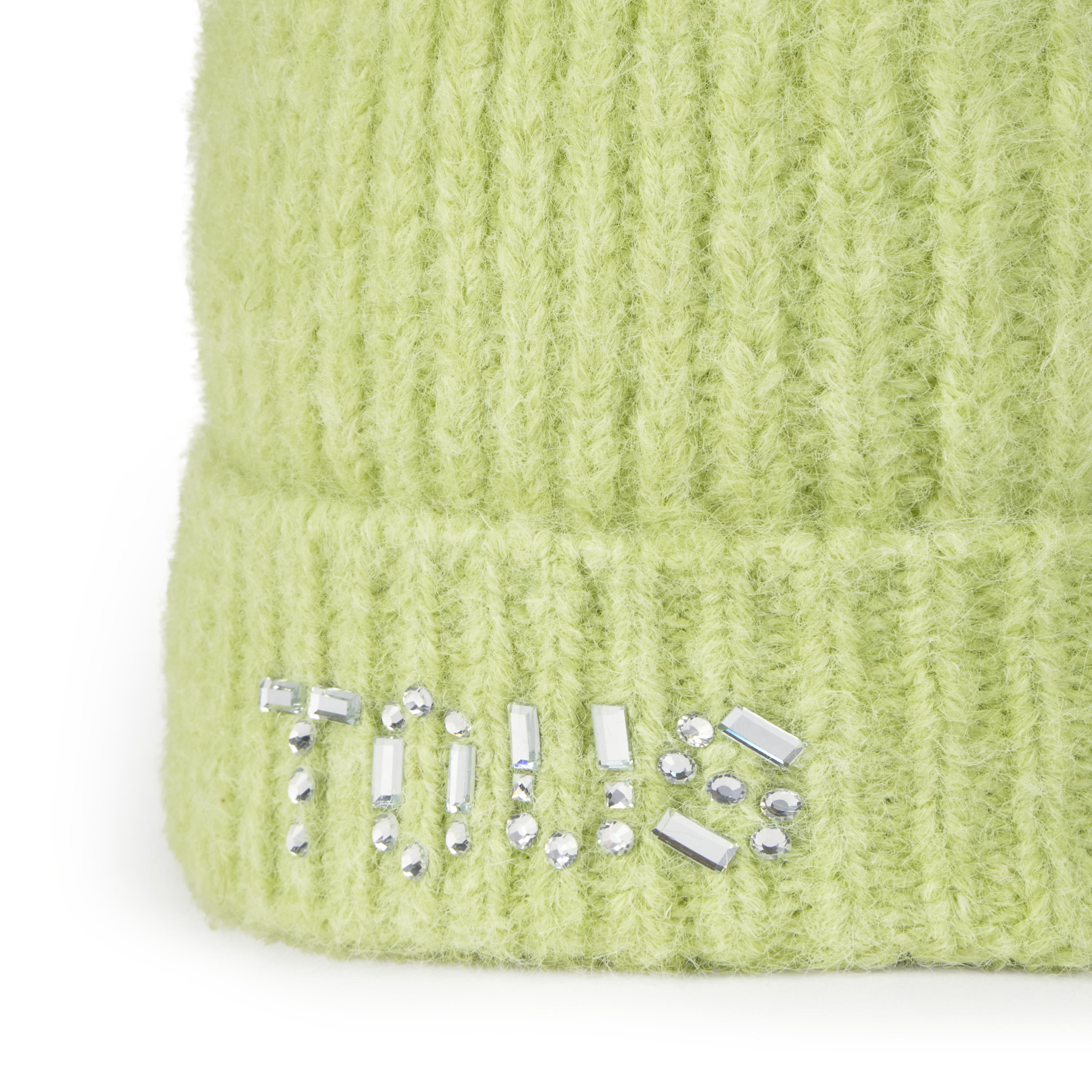 Pale green Beanie TOUS Crystal