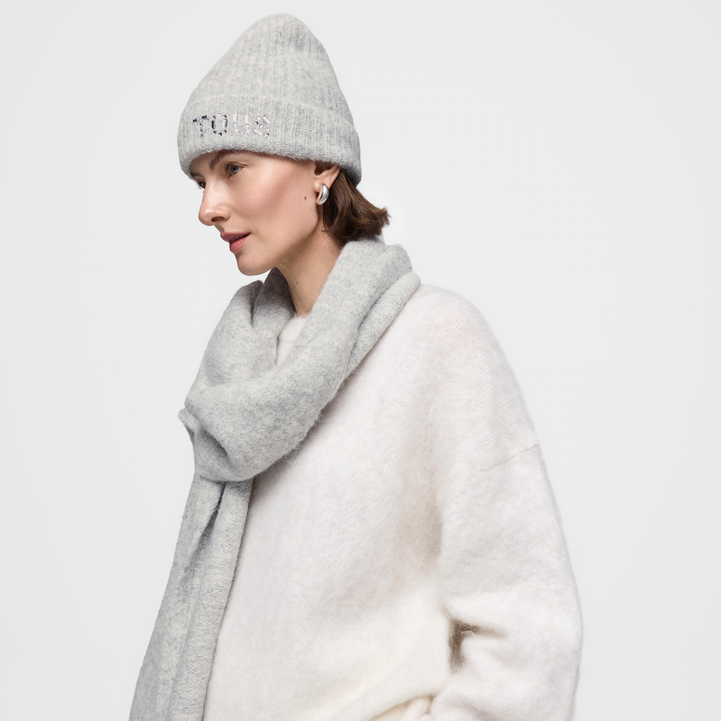 Light gray Beanie TOUS Crystal