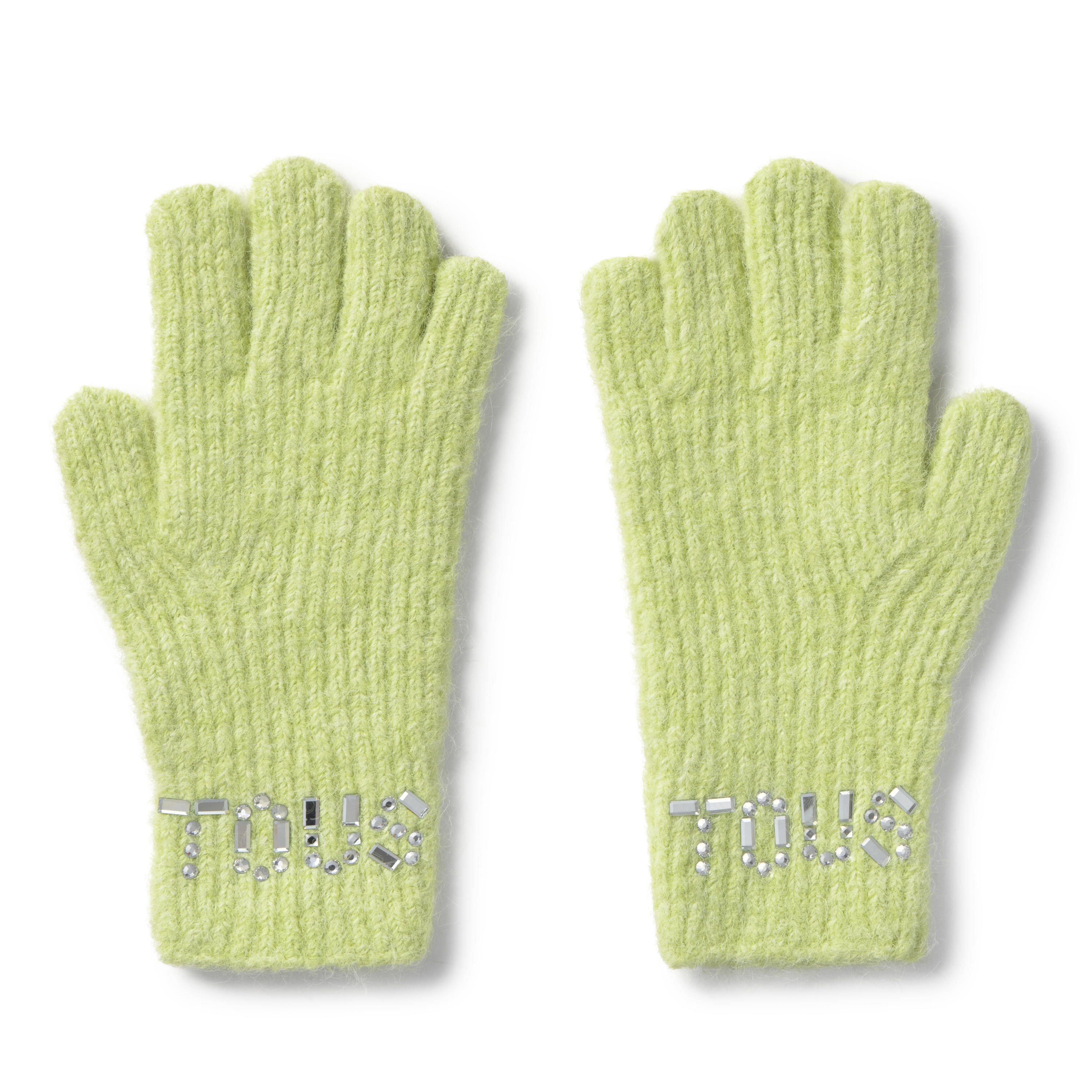 Pale green Gloves TOUS Crystal