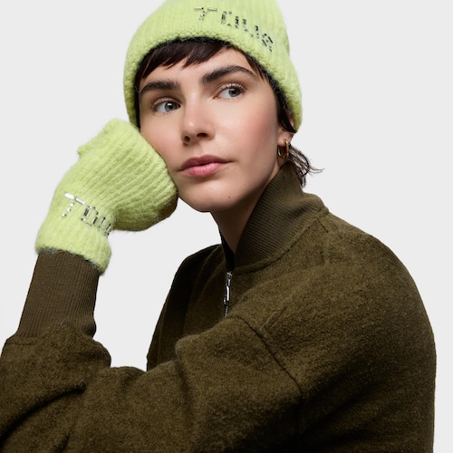 Pale green Gloves TOUS Crystal