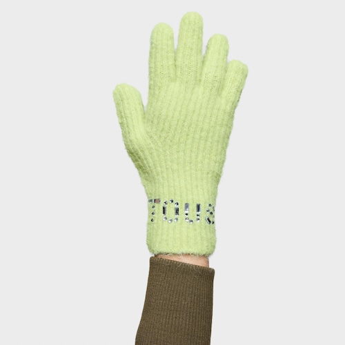 Pale green Gloves TOUS Crystal