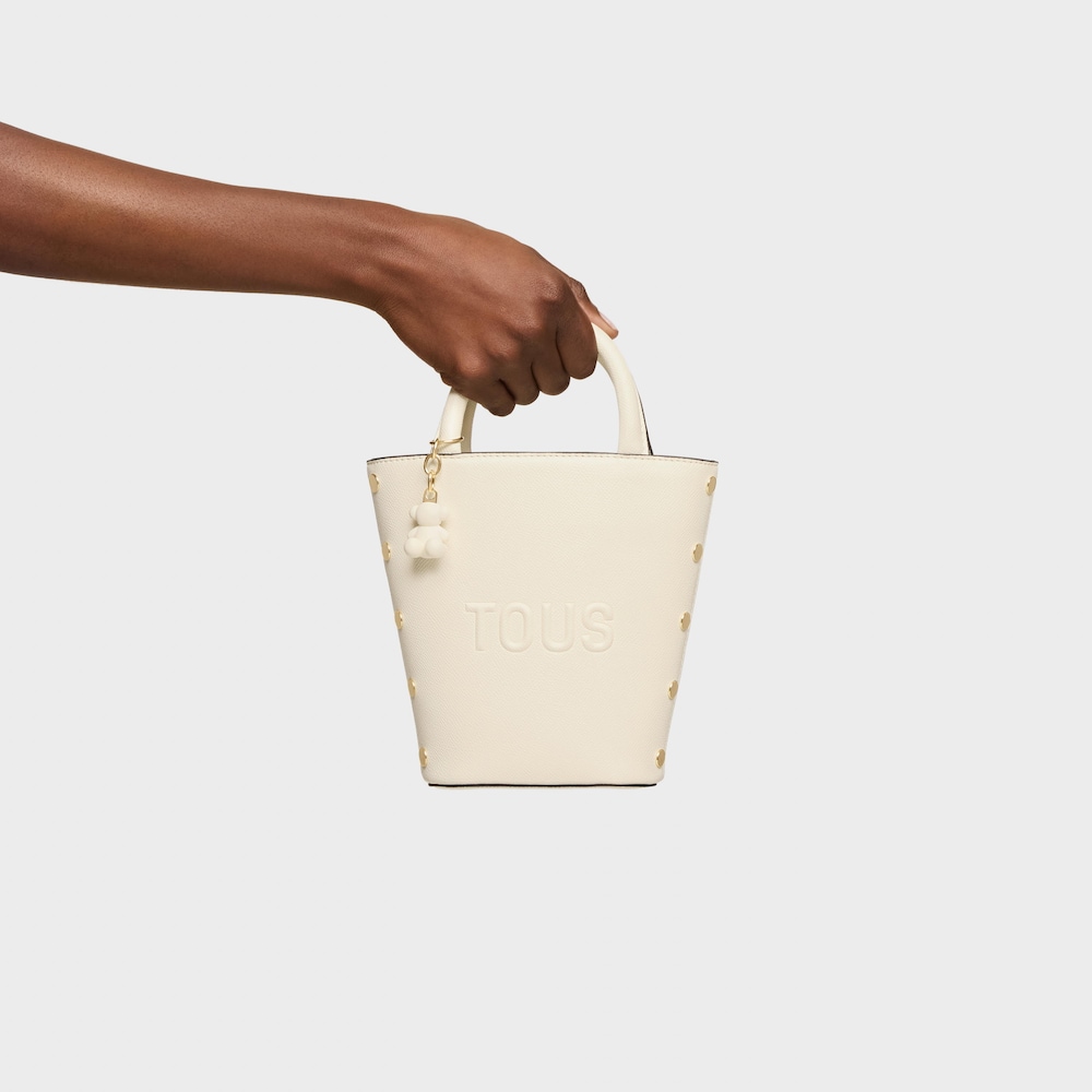 Mini bolso beige TOUS Back to basics