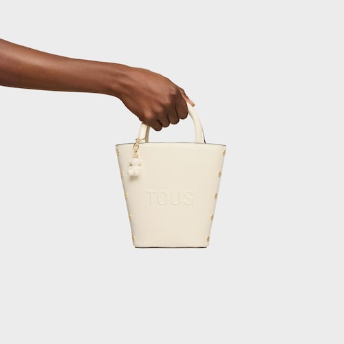 Mini bolso beige TOUS Back to basics