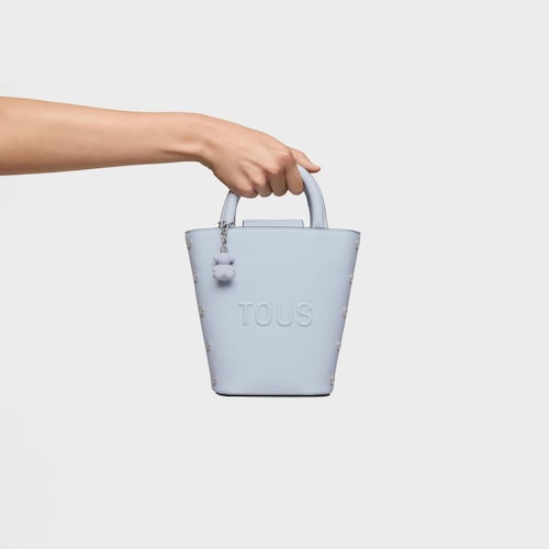 Mini bolso azul grisaceo TOUS Back to basics