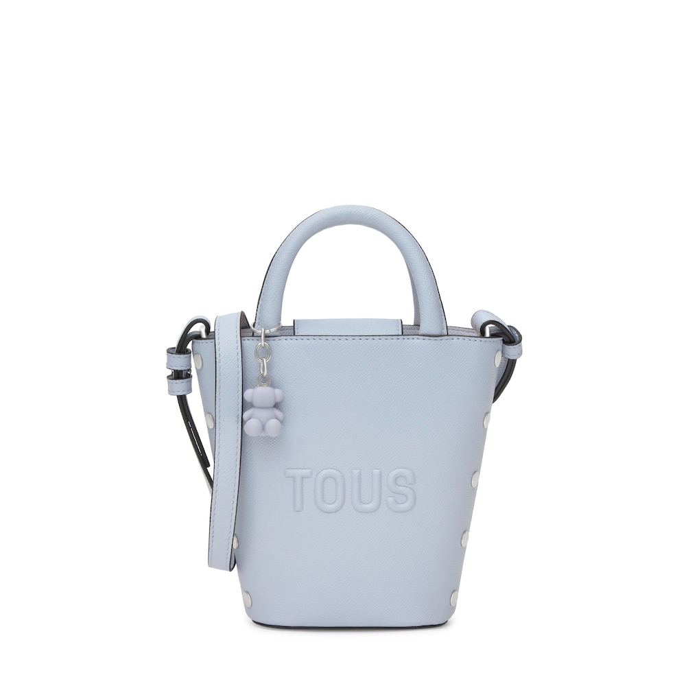 Mini sac bleu gris TOUS Back to basics