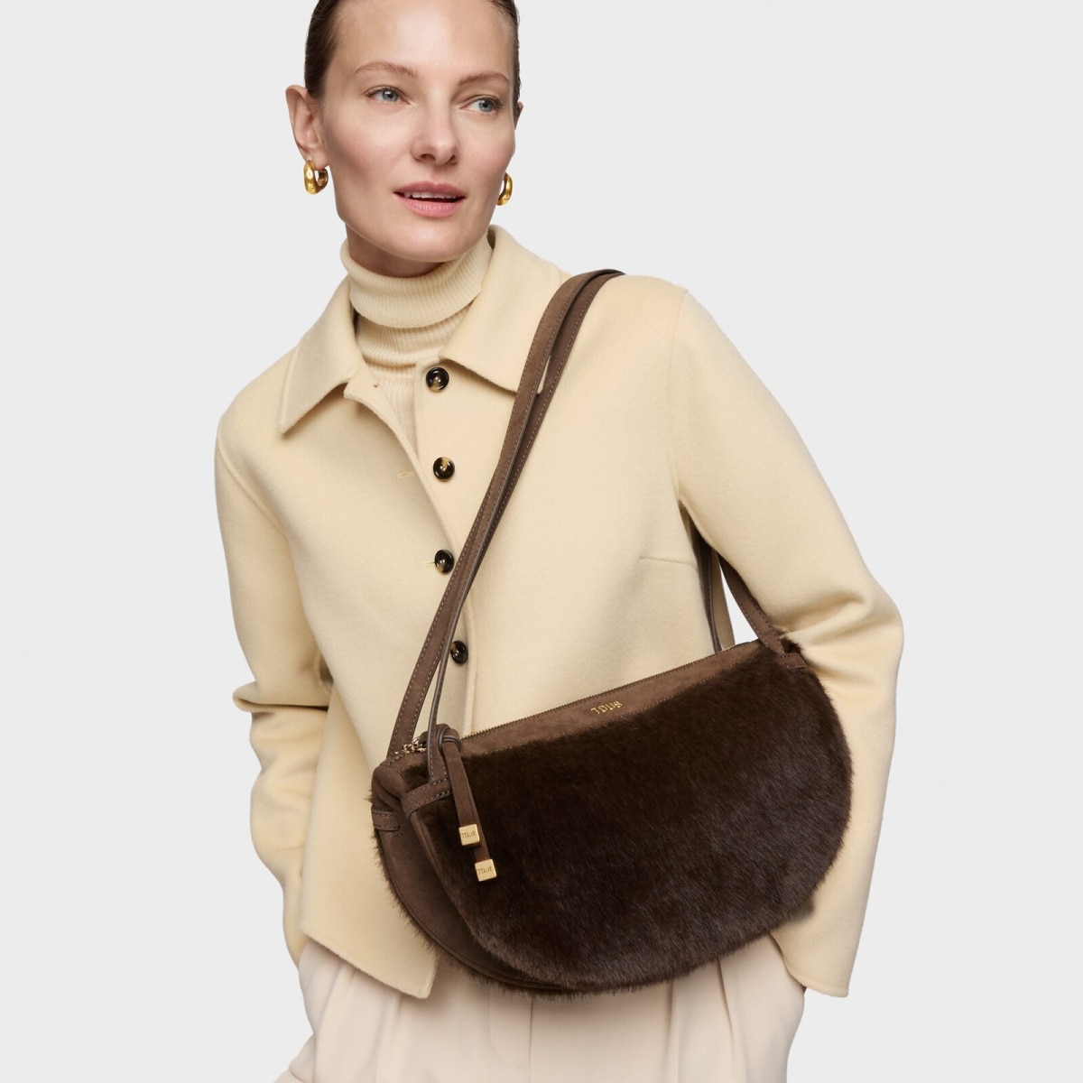 Tous - Bolso De Hombro Marrón Tous Halfmoon - Marrón