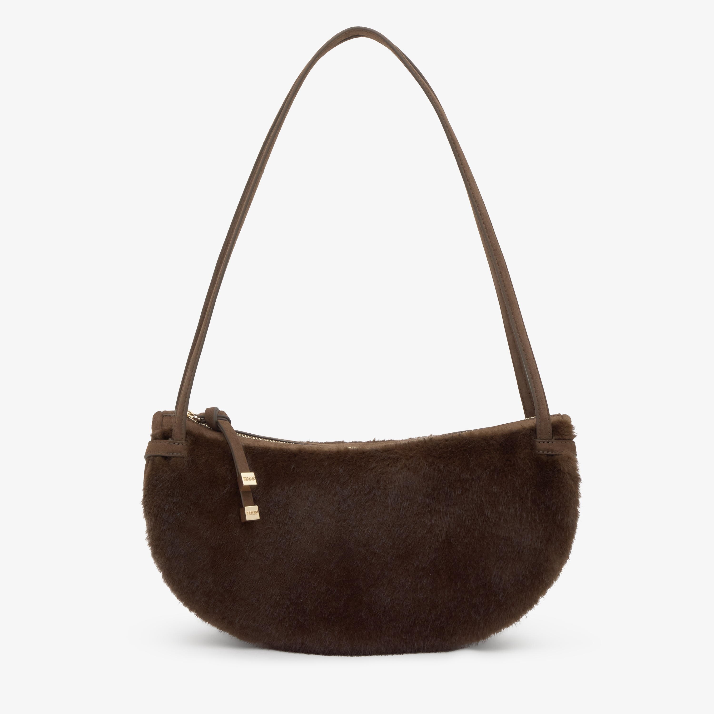 Brown Shoulder bag TOUS Halfmoon
