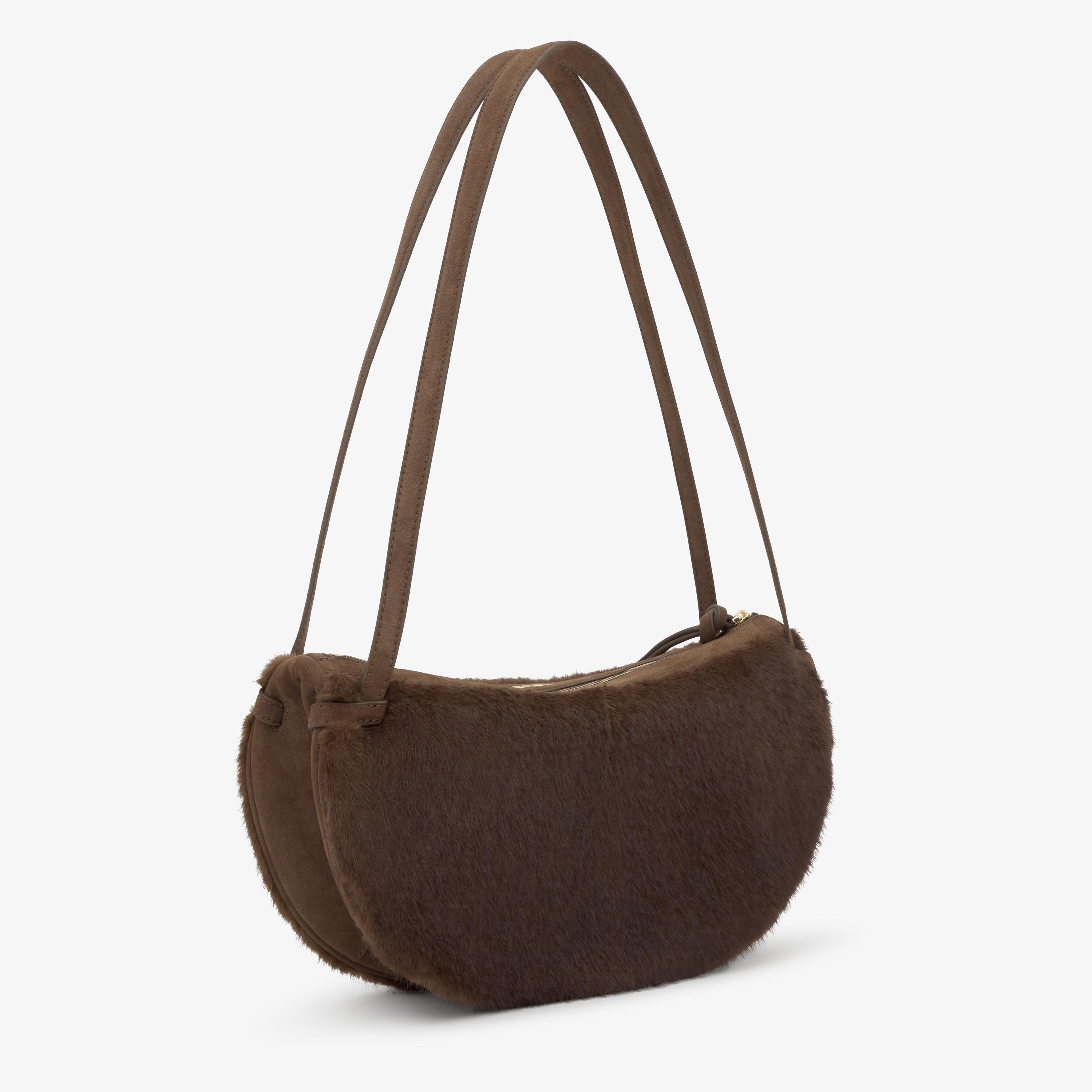 Brown Shoulder bag TOUS Halfmoon