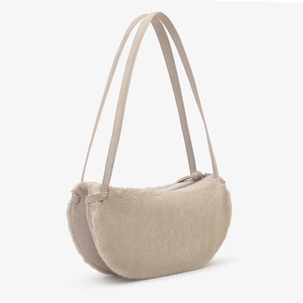 Bolso de hombro topo TOUS Halfmoon