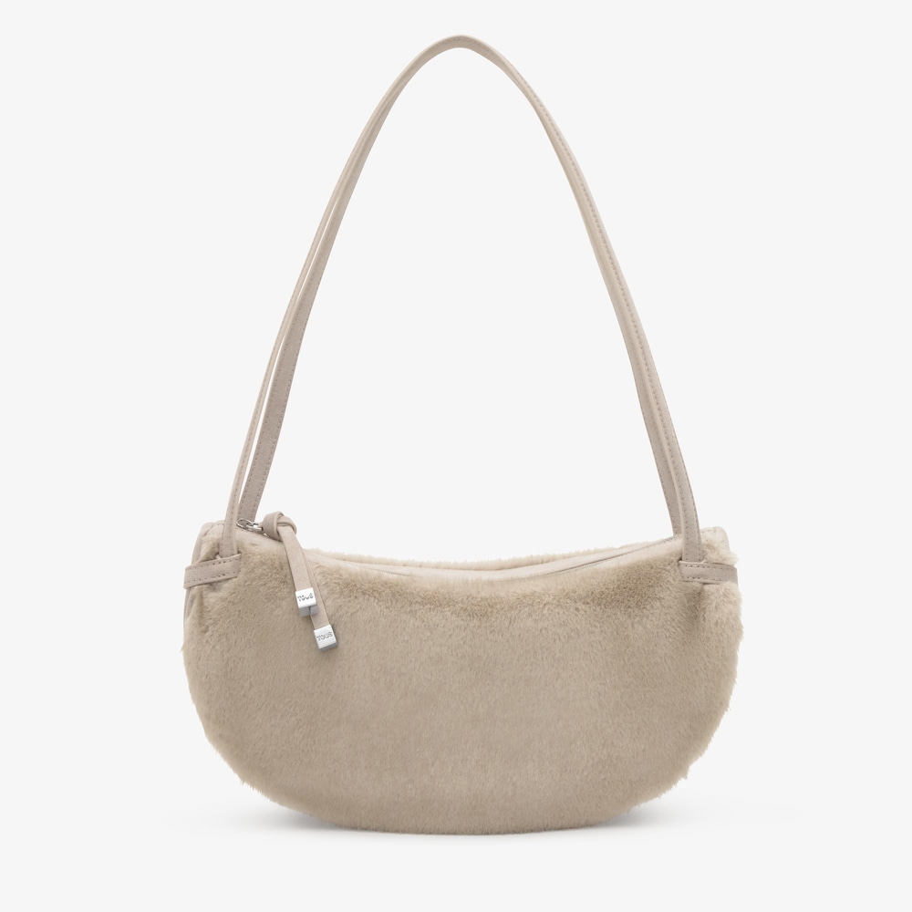 Bolso de hombro topo TOUS Halfmoon