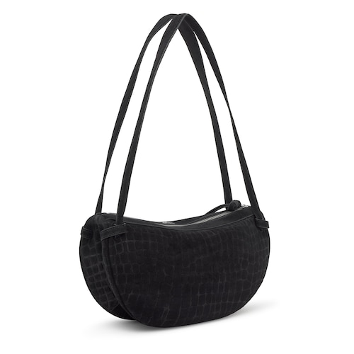 Bolso de hombro negro TOUS Halfmoon
