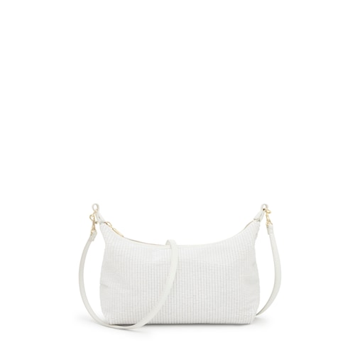 Mini Crossbody kabelka slonovinovej farby TOUS Hold