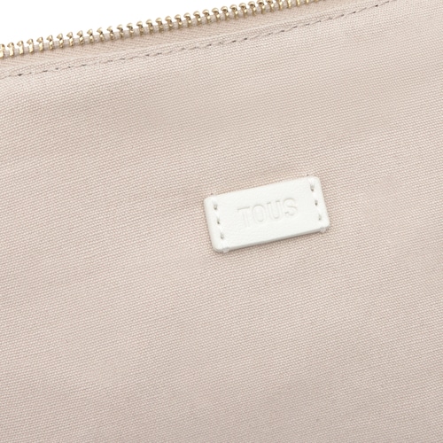 Mini Crossbody kabelka slonovinovej farby TOUS Hold