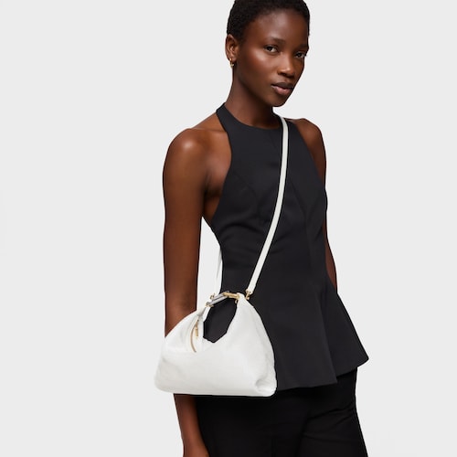 Mini Crossbody kabelka slonovinovej farby TOUS Hold