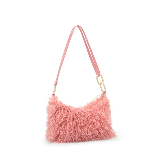 Mini wild ružová Crossbody kabelka TOUS Hold