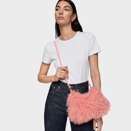 Mini wild ružová Crossbody kabelka TOUS Hold