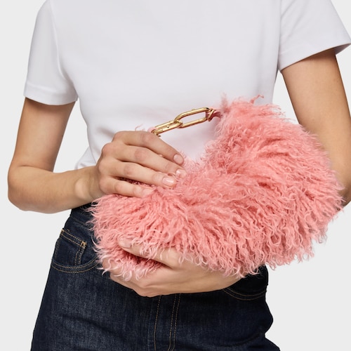 Mini wild ružová Crossbody kabelka TOUS Hold