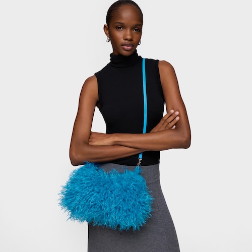 Mini bandolera azul-wild TOUS Hold
