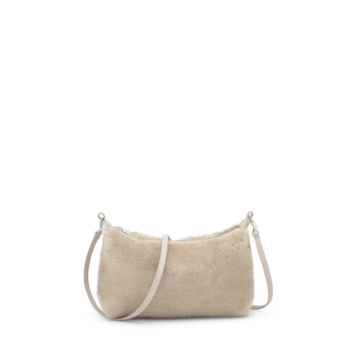 Mini wild sivá Crossbody kabelka TOUS Hold