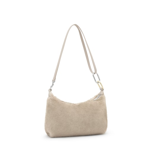 Mini wild sivá Crossbody kabelka TOUS Hold