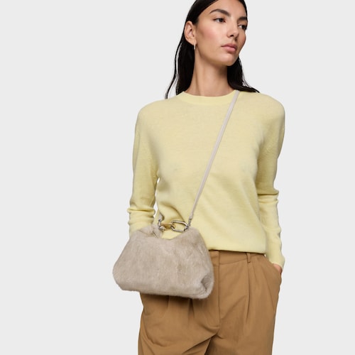 Mini wild sivá Crossbody kabelka TOUS Hold