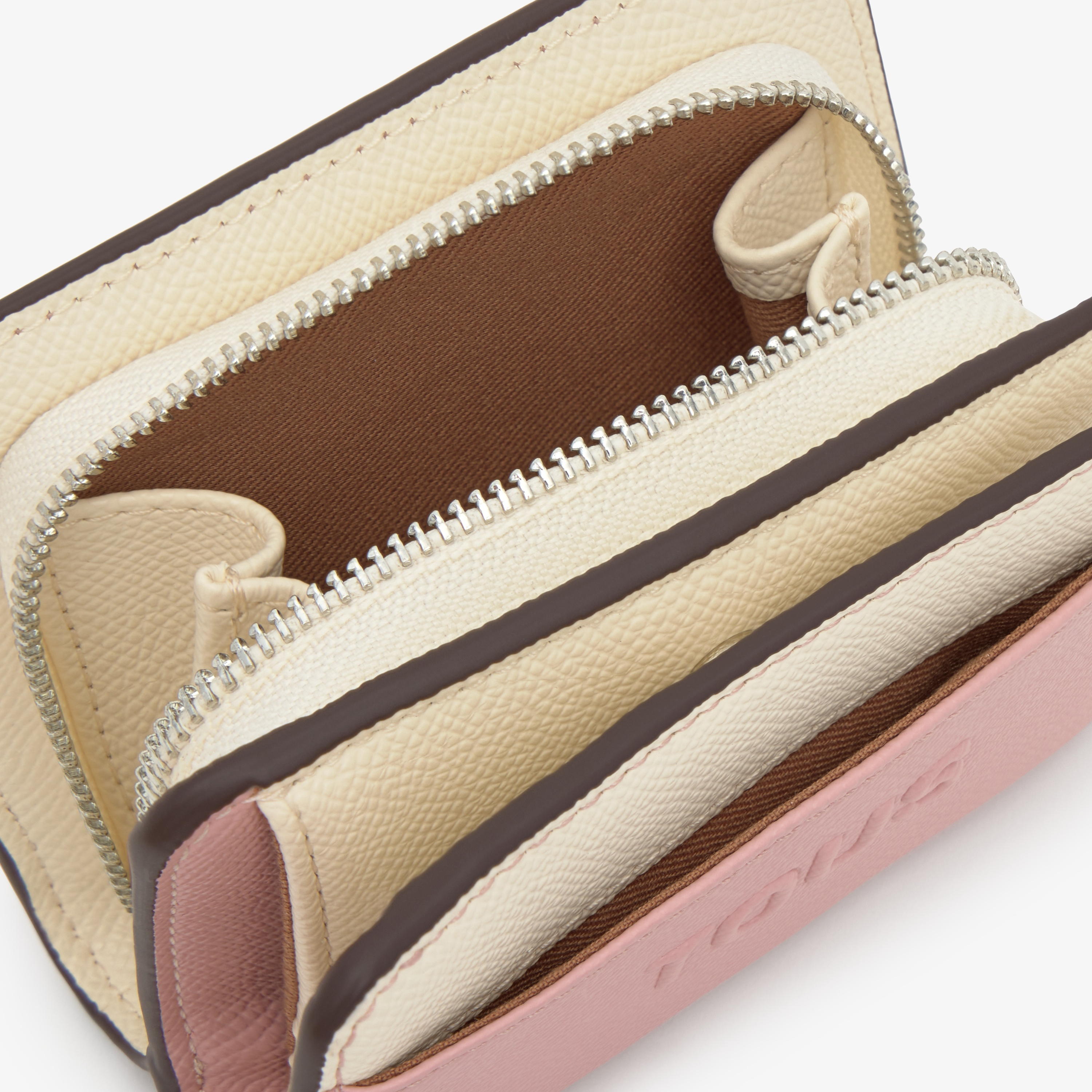 Medium pink Bifold wallet TOUS Audree Saffiano