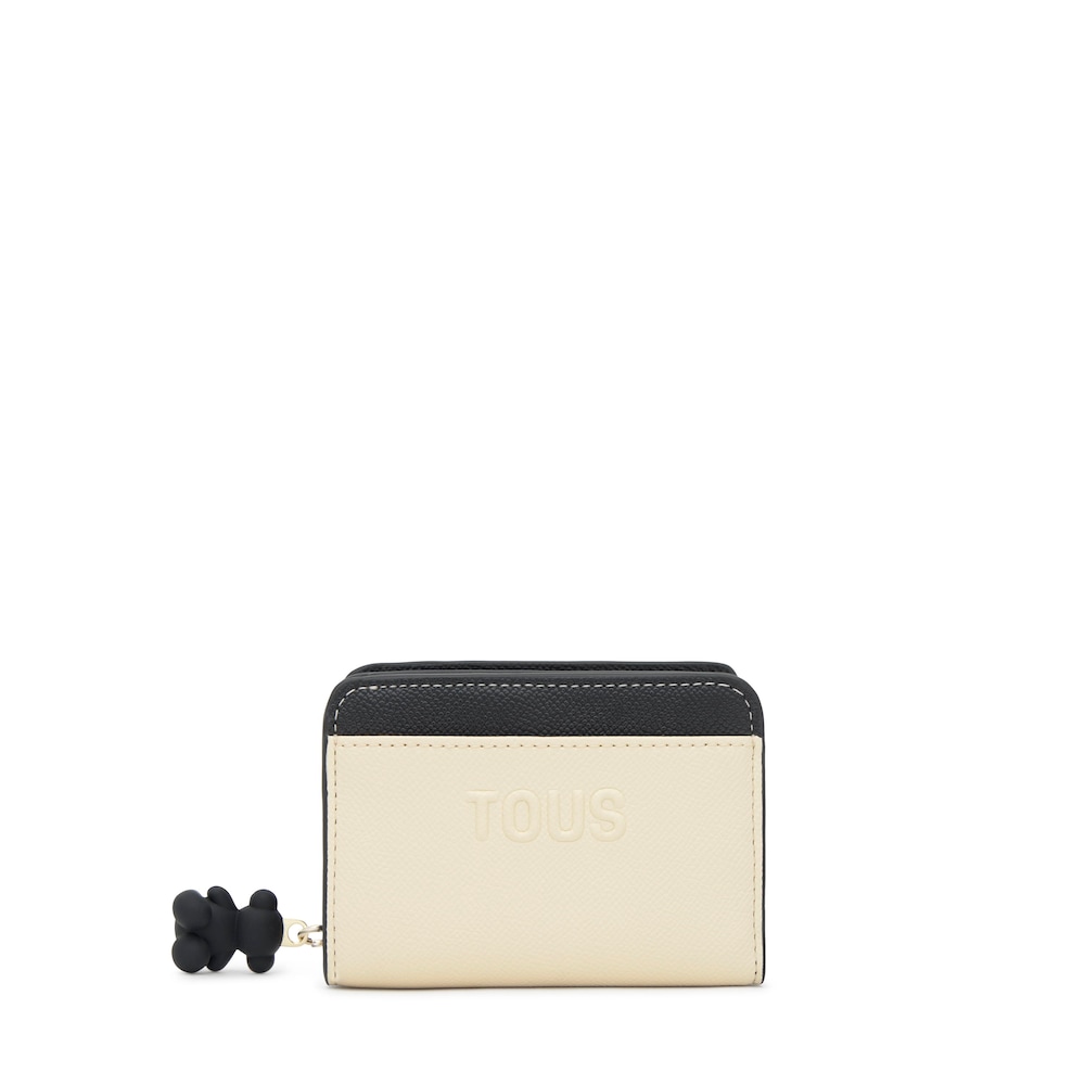 Medium black Bifold wallet TOUS Audree Saffiano