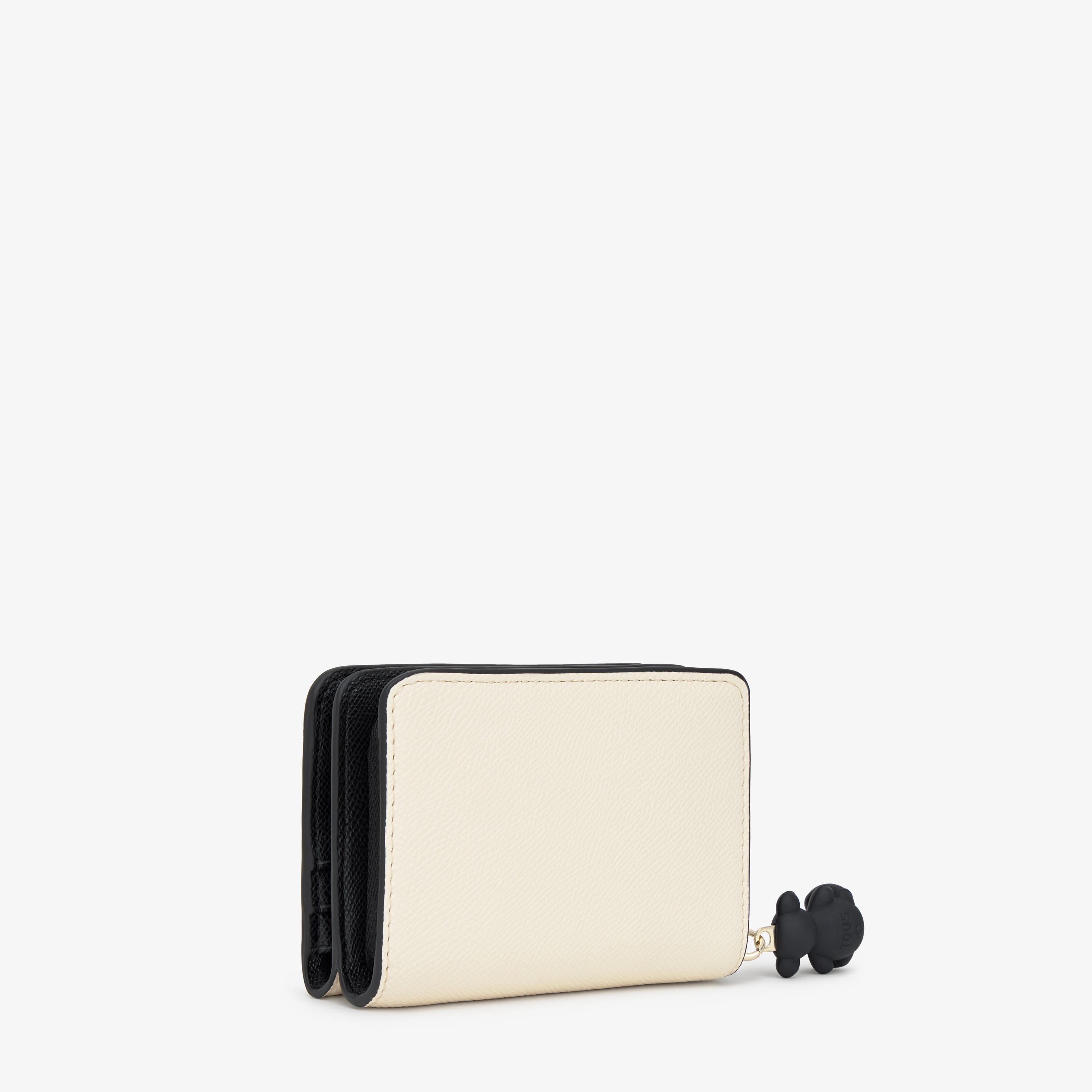 Medium black Bifold wallet TOUS Audree Saffiano