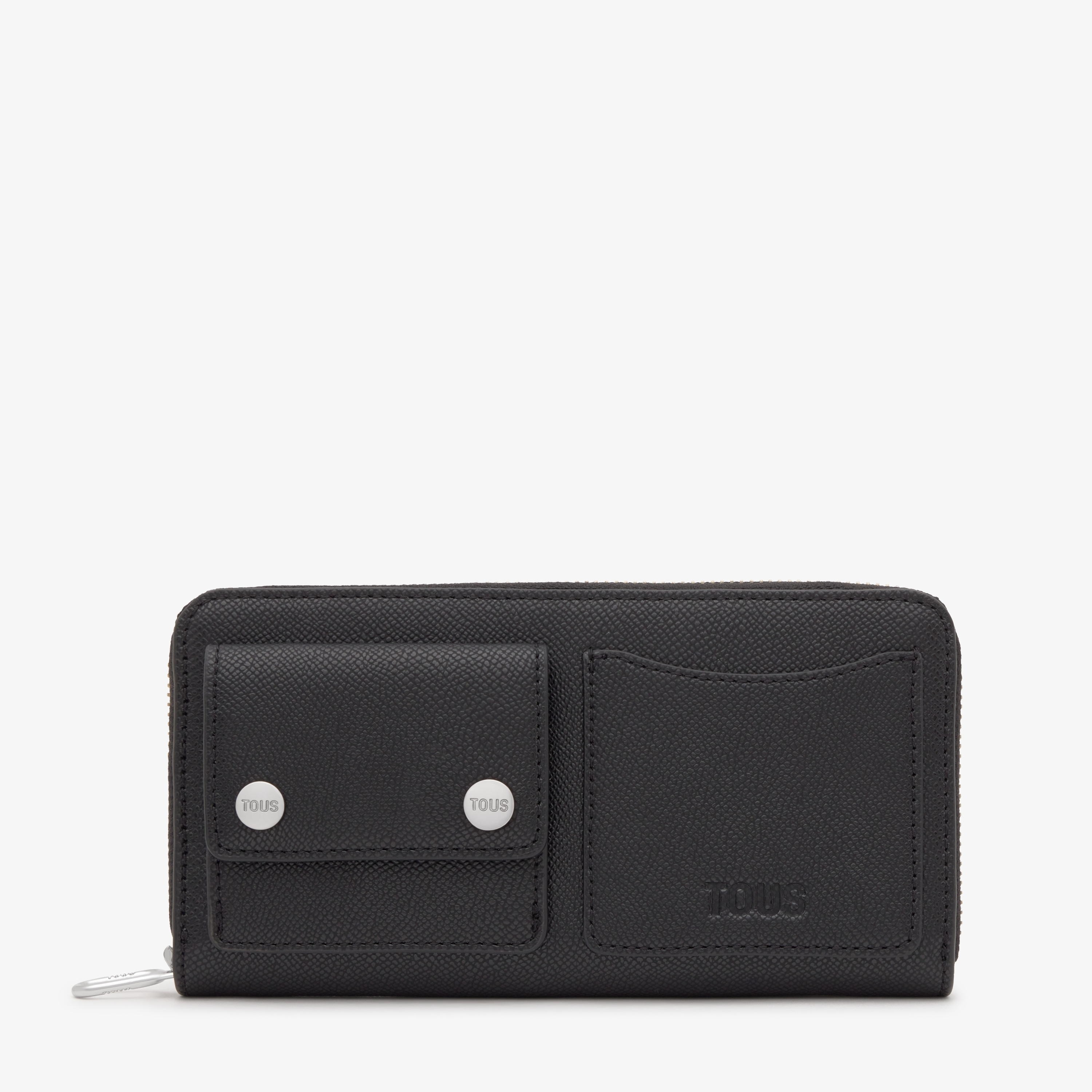 Medium black Wallet TOUS Audree Pockets