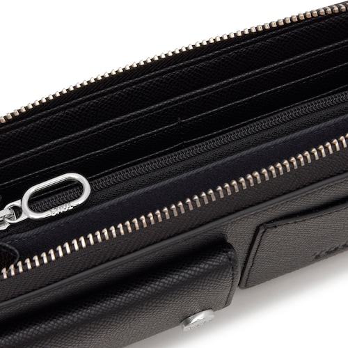 Billetera mediana negro Audree Pockets