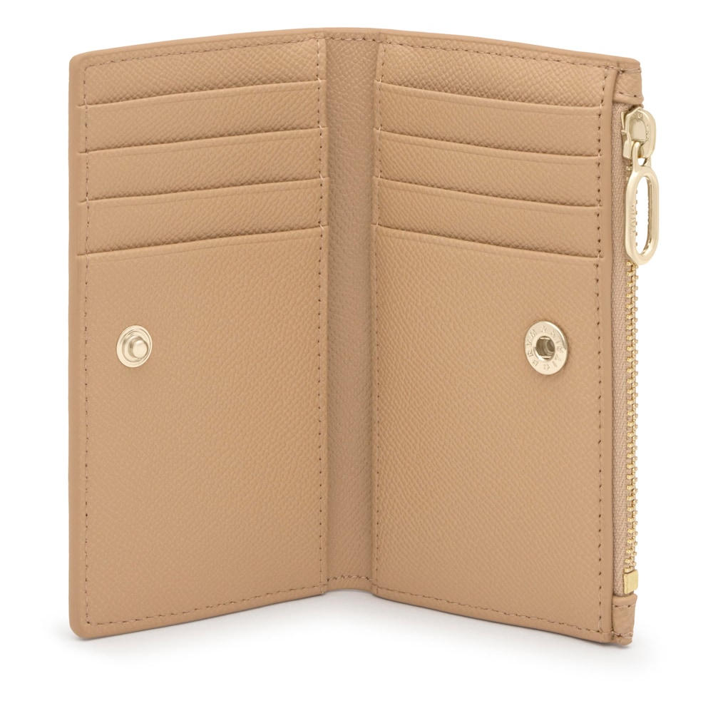 Mal&aacute; Peněženka na karty v&nbsp;p&iacute;skově b&eacute;žov&eacute; barvě TOUS Audree Pockets