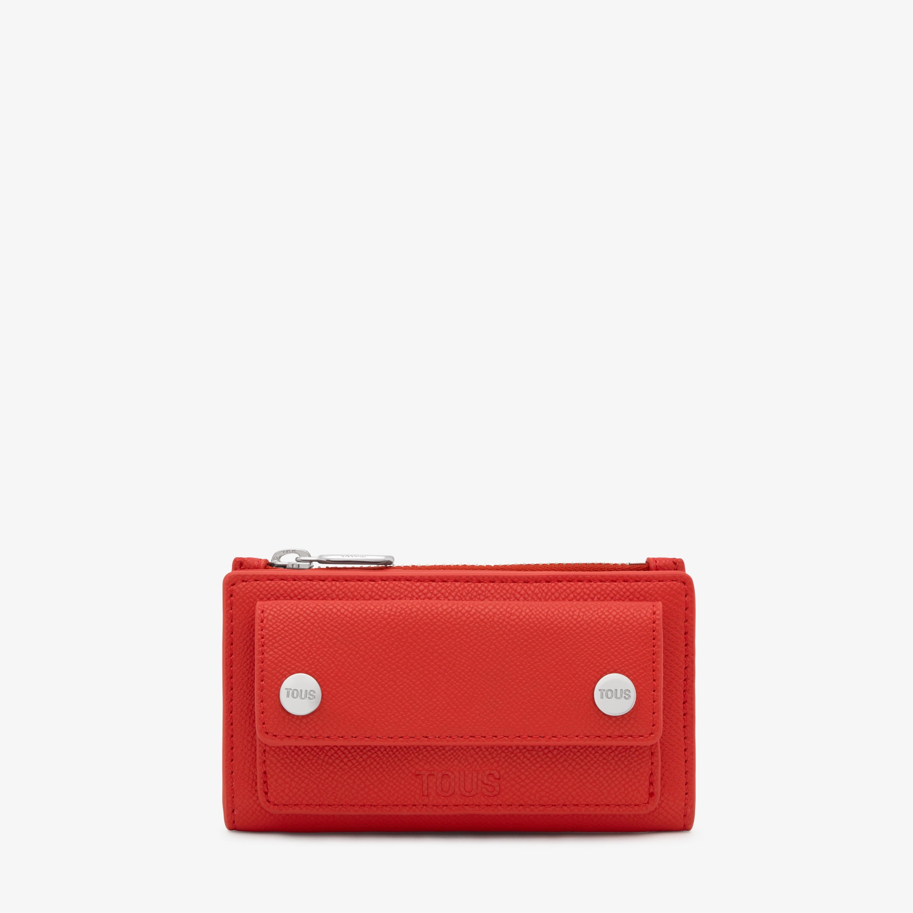 Small red Card wallet TOUS Audree Pockets