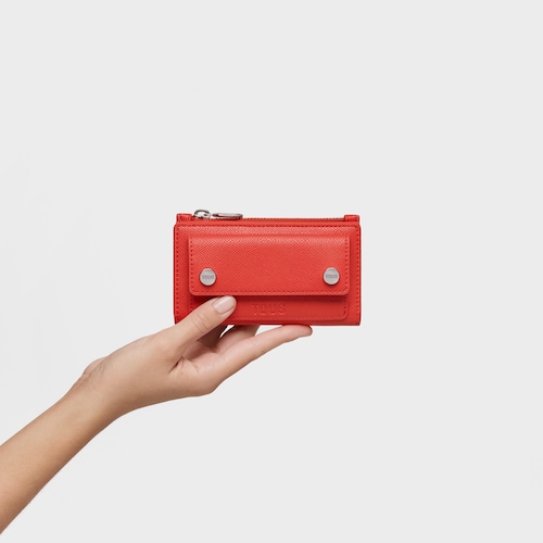 Cartera pequeña roja Audree Pockets