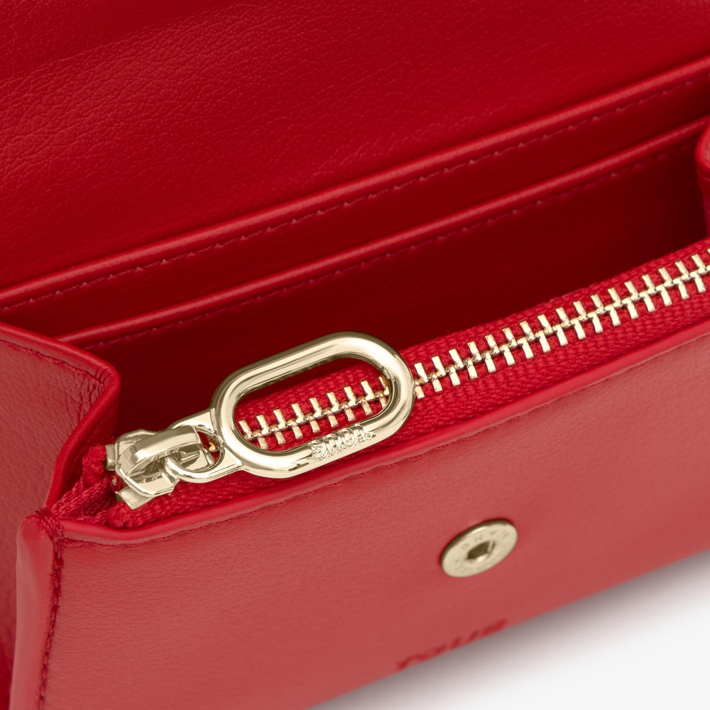Cartera roja Audree Soft